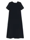 The Row Robi Midi Dress In Blue