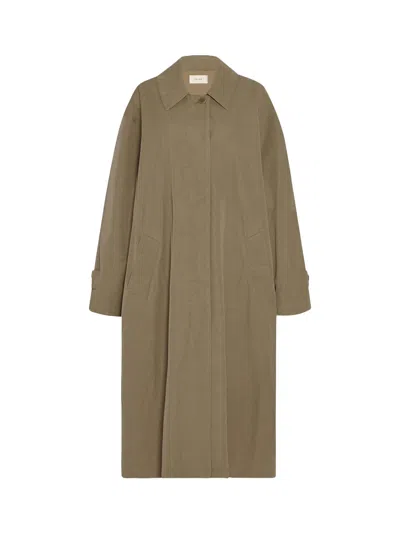 The Row Rocco Coat Taupe