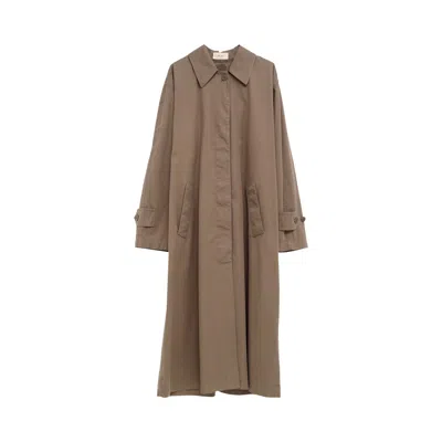 Pre-owned The Row Rocco Coat 'taupe' | Tan | Women's Size 2 In Brown