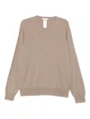 The Row Rod V-neck Cashmere Sweater In Neutral