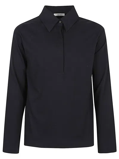 The Row Roddie Cotton And Silk Polo Shirt