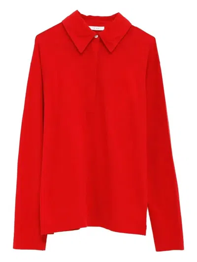 The Row Roddie Polo Top