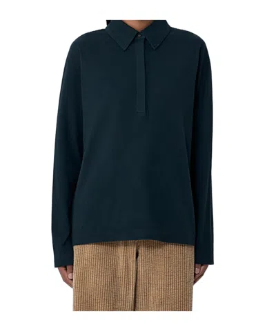 THE ROW RODDIE POLO TOP