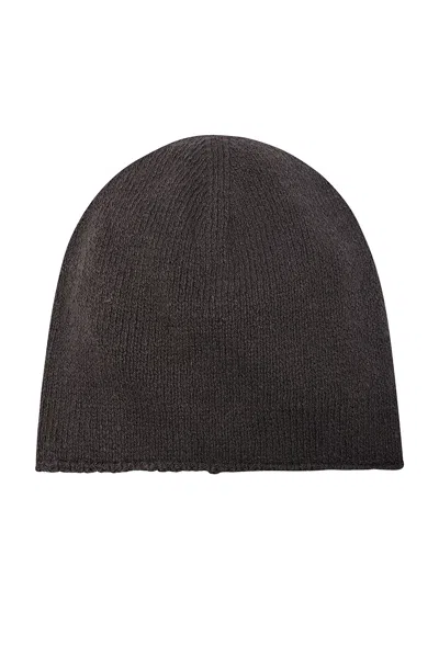 The Row Rodrigo Beanie In Dark Grey