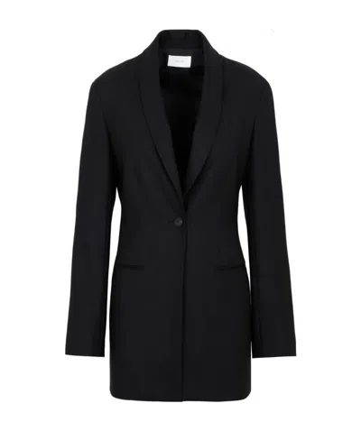 The Row Rolita Single-breasted Blazer In Black