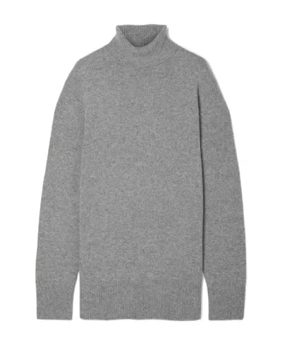The Row Roll-neck Long Jumper In Gray