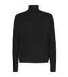 The Row Wool Rollneck Mavel Sweater In Black