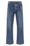 The Row Five-pocket Denim Trousers Featuring Belt Loops In Blue