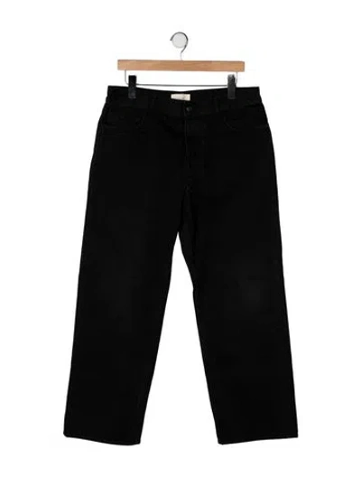 Pre-owned The Row Ross Straight-leg Jeans W/ Tags In Black