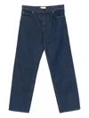 The Row Rossen Straight Leg Baggy Jeans In Blue