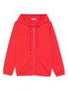 The Row Kapuzenjacke Rosy Aus Baumwoll-jersey In Red