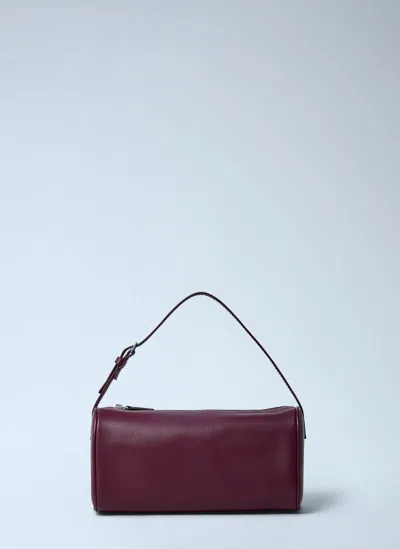 The Row Round 90's Handbag In Burgundy