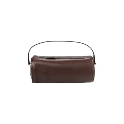 Pre-owned The Row Round 90's Handbag 'dark Brown' | Women's Size Onesize