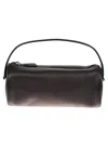 The Row Round 90's Leather Handbag In Black