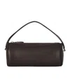 The Row Round 90's Zip-up Tote Bag In Black