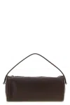 The Row Circular Top Handle Mini Bag In Brown