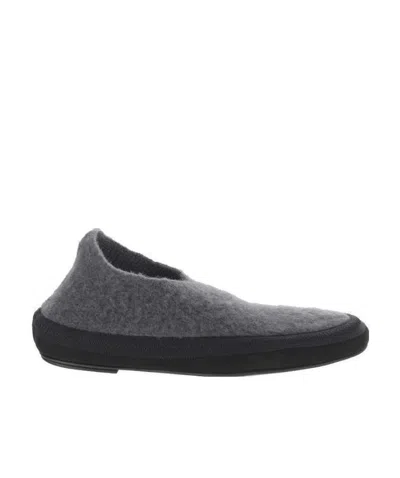 The Row Round-head Casual Shoes In Gray