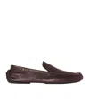 The Row Round-headed Love Shoes In Black