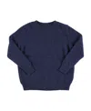 The Row Round-neck Knitted Pullover In Blue