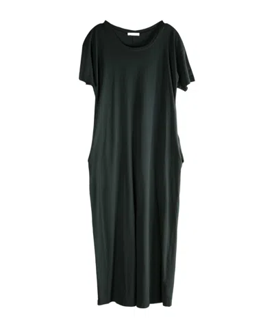 The Row Round Neck Short Sleeve Dress