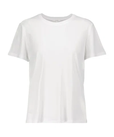 The Row Round Neck Short-sleeved T-shirt In White