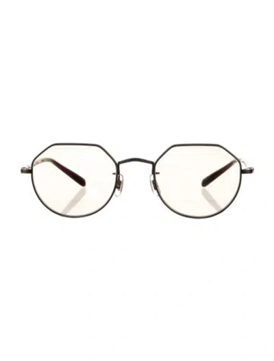 Pre-owned The Row Round Tinted Sunglasses In Silver
