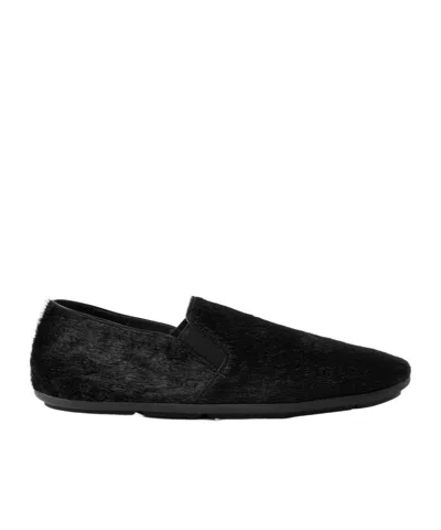 The Row Round Toe Loafers