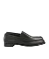 The Row Round Toe Loafers In Black
