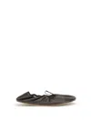 The Row Rounded Ballerinas