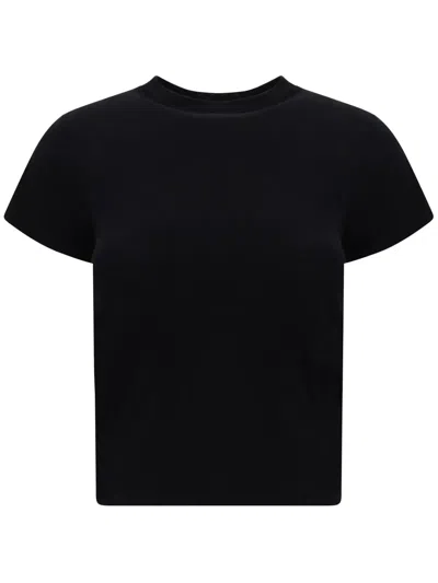 The Row Round-neck Cotton T-shirt In Black