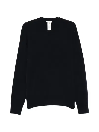 The Row Round-neck Sweater In Black
