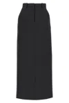 The Row Slit Waistband High Skirt