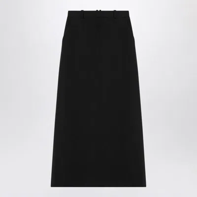 スカート The Row Black wool Roux skirt The Row Black Wool Roux Skirt | ModeSens