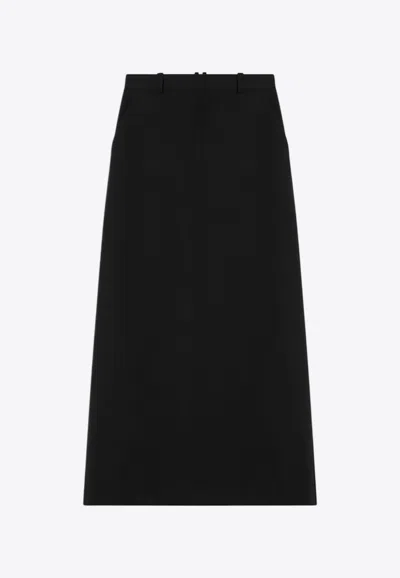 THE ROW ROUX WOOL MAXI SKIRT