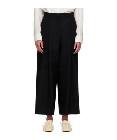 The Row Black Roysin Trousers