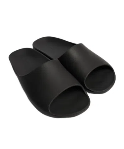 The Row Rubber Slides In Black