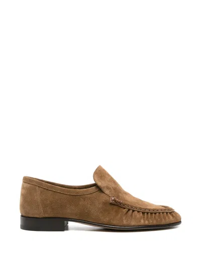 The Row Loafer Woman Color Camel In Brown