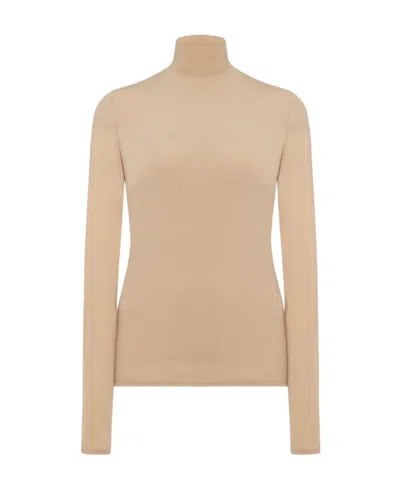 The Row Rudd High-necked T-shirt In Neutral