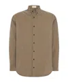 The Row Ruskin S Corduroy Shirt In Brown