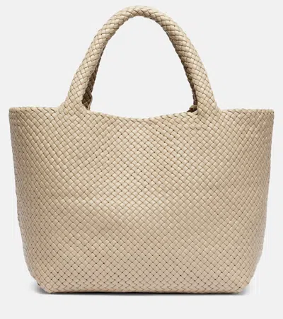 The Row Ruth Medium Woven Leather Tote Bag