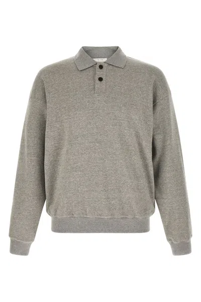 The Row Morand Polo In Gray