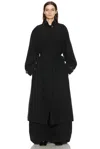 The Row Ryo Coat In Black