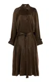 The Row Ryo Cupro Trench Coat