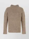 The Row Ryoko Cotton Sweater High Neck