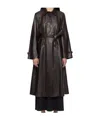 The Row Domeka Trenchcoat In Black