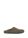 The Row Hugo Suede Mules