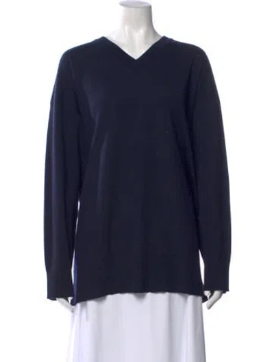 Pre-owned The Row Sabrina Cashmere Sweater In Black
