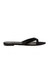 The Row Sacha Flip Flops In Black
