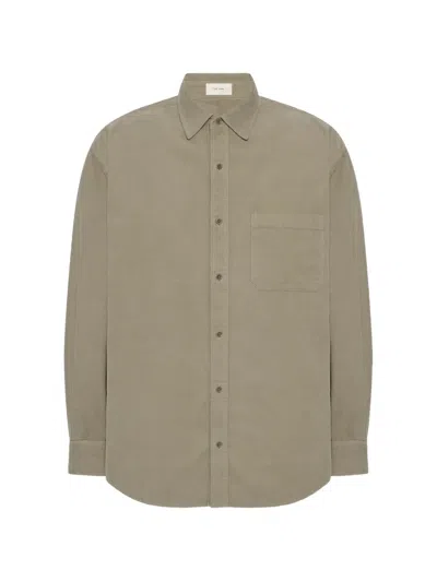 The Row Sadel Shirt In Gray