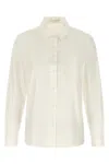 The Row Sadie Tailored Shirt Long Sleeves Buttoned Cuffs In White